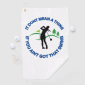 Leuke golfhanddoek voor dames golfers (Insitu)