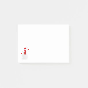 Leuke Golvende Sneeuwman Post-it® Notes