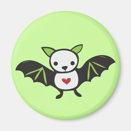 Leuke Gothic Bat Magneet (Voorkant)