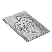 Leuke gouden retriever Beste Hond Moeder Potlood T Notitieboek (Rechterzijde)