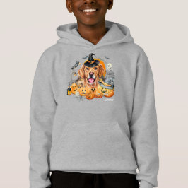 Leuke Gouden Retriever Halloween Hond Custom