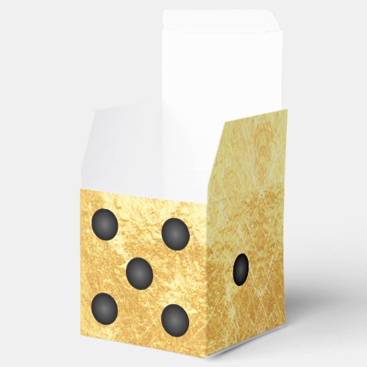 Leuke Gouden Winnaar Bunco Dice Party Favor Box Bedankdoosjes (Geopend)