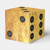 Leuke Gouden Winnaar Bunco Dice Party Favor Box Bedankdoosjes (Achterkant)