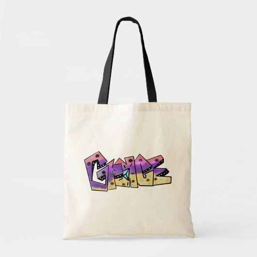 Leuke Grace Stedelijke Straatkunst Tote Bag (Voorkant)