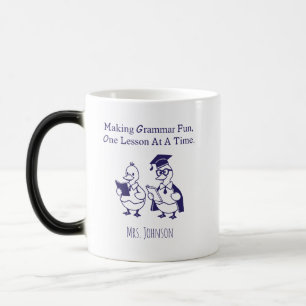 Leuke Grammatica, Eén Les per Keer Ontwerp Magische Mok