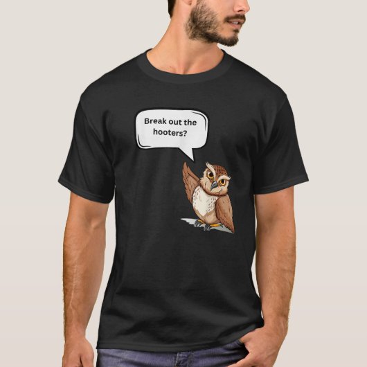 Leuke Graphic Breek de jagers uit T-shirt (Voorkant)