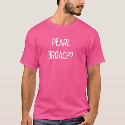 Leuke Graphic-Pearl Broach T-shirt (Voorkant)