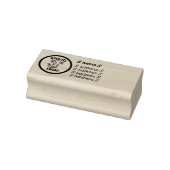 Leuke grappige Axolotl Squad op maat bewerkbare zw Rubberstempel (Stempel)