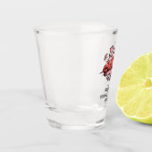 Leuke Grappige Bruidsfeest Trouw Favoriet Shot Glas (Links)