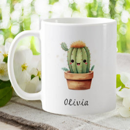 Leuke Grappige Cactus Tuin Houseplant Gepersonalis Koffiemok