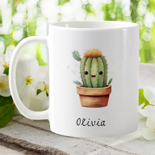 Leuke Grappige Cactus Tuin Houseplant Gepersonalis Koffiemok