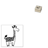 Leuke Grappige Cartoon Baby Giraffe Rubberstempel (Gestempeld)