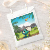 Leuke, grappige dinosaurus bedankzakje (Geknipt)