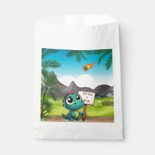 Leuke, grappige dinosaurus bedankzakje