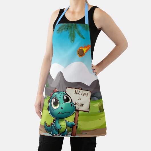 Leuke, grappige dinosaurus schort (Insitu)