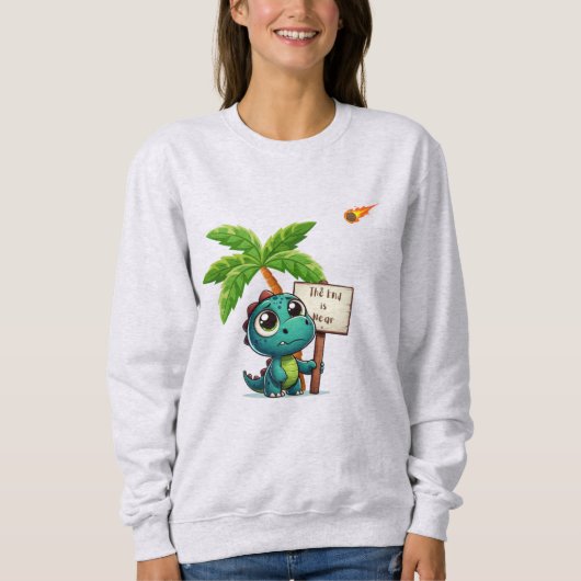 Leuke, grappige dinosaurus trui (Voorkant)