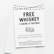 Leuke Grappige Gratis Whiskey Proeverij Party Uitn