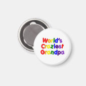 Leuke Grappige Grootvaders : 's Werelds Gekste Opa Magneet (Voorkant / Achterkant)