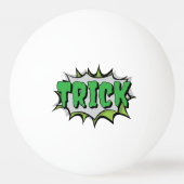 Leuke grappige Halloween 'Trick' met 'Zombie Eyeba Pingpongbal (Voorkant)