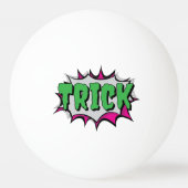 Leuke grappige Halloween 'Trick' met 'Zombie Eyeba Pingpongbal (Voorkant)
