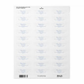 Leuke Grappige Hand Getekende Doodle Bruiloft Etiket (Full Sheet)