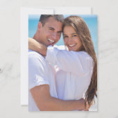 Leuke Grappige Hand Getekende Doodle Bruiloft Save The Date (Achterkant)