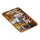  Leuke/Grappige Honden Thanksgiving Magnet Magneet (Rechterzijde)