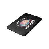 Leuke grappige Katten met Quote Cat-Lover Badmat (Gekanteld)