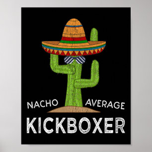Leuke grappige kickbokser meme grappig kickboksen  poster