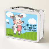 Leuke Grappige Koe Pun Joke Boerderij Dier Kinder  (Achterkant)