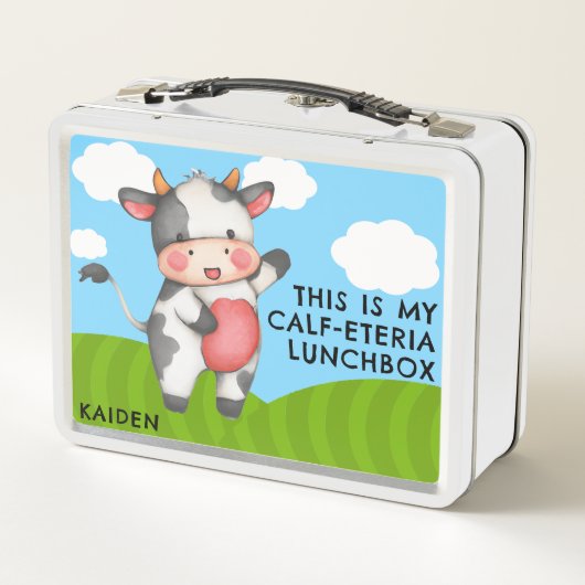 Leuke Grappige Koe Pun Joke Boerderij Dier Kinder  (Achterkant)