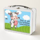 Leuke Grappige Koe Pun Joke Boerderij Dier Kinder  (Voorkant)