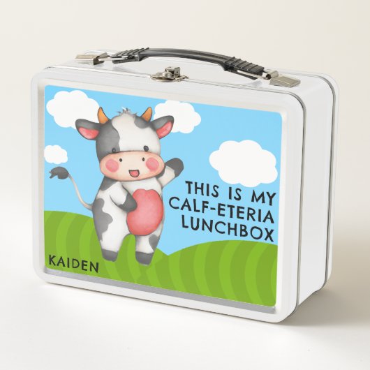 Leuke Grappige Koe Pun Joke Boerderij Dier Kinder  (Voorkant)