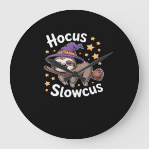 Leuke Grappige Luiaard Halloween Essential T-Shirt Grote Klok