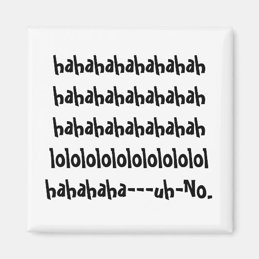 Leuke grappige magneet (Voorkant)