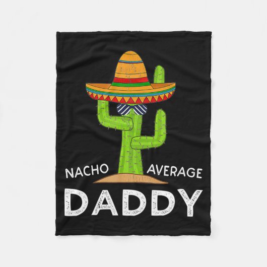 Leuke grappige nieuwe vader humor grappige meme  fleece deken (Voorkant)