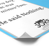 Leuke grappige papa grap ontwerp poster (Hoek)