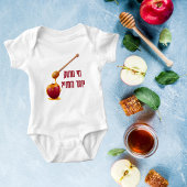 Leuke Grappige Rosh Hashanah Romper