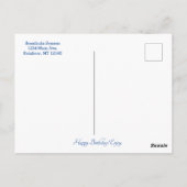 Leuke Grappige Spreuk Citaat Motiverende Verjaarda Briefkaart (Achterkant)