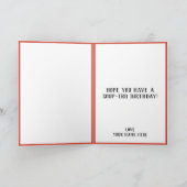 Leuke Grappige Tomaat Pun Broer Gelukkige Verjaard Bedankkaart (Binnen)