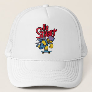 Leuke grappige truckerhoed, skater, snapback hoed trucker pet