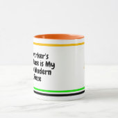 (Leuke Grappige Uitspraak) Citaat Collega Koffie Mok (Midden)