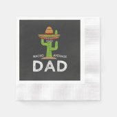 Leuke grappige vader grap _ Funny saying papa Servet (Voorkant)