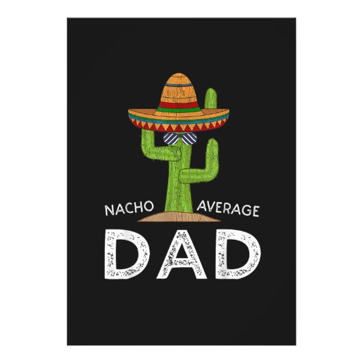 Leuke grappige vader grap _ Funny zeggen papa Foto Afdruk (Voorkant)
