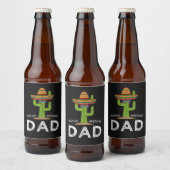 Leuke grappige vader grap _ Funny zeggen vader Bier Etiket (Flessen)