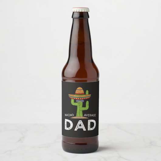 Leuke grappige vader grap _ Funny zeggen vader Bier Etiket (Voorkant)