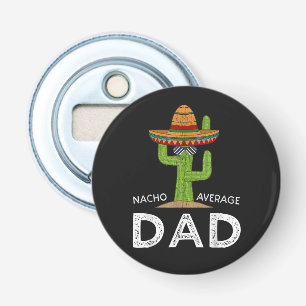 Leuke grappige vadergrap _ Funny Saying Dad Button Flesopener