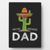 Leuke grappige vadergrap _ Funny Saying Dad Fotoplaat (voorkant)