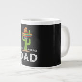 Leuke grappige vadergrap _ Funny Saying Dad Grote Koffiekop (Voorkant rechts)