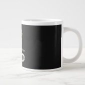 Leuke grappige vadergrap _ Funny Saying Dad Grote Koffiekop (Rechts)